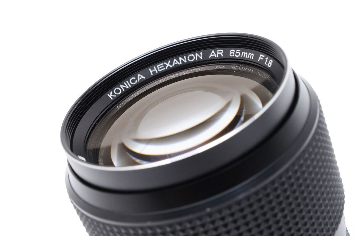 Konica HEXANON AR 85mm f/1.8 MF Portrait AR Mount Lens From Konica HEXANON AR 85mm f/1.8 MF Portrait AR Mount Lens From