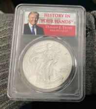 2017 DONALD TRUMP AMERICAN EAGLE FIRST STRIKE PCGS MS69 MINT
