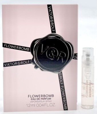 Flowerbomb by Viktor & Rolf for Women 1.2 ml EDP Vial Spray (4x 6x 12x)