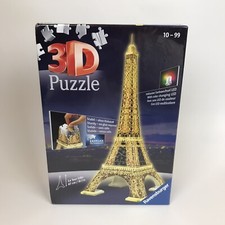 Ravensburger - Puzzle 3D La Tour Eiffel - 226 Pieces - LED Light