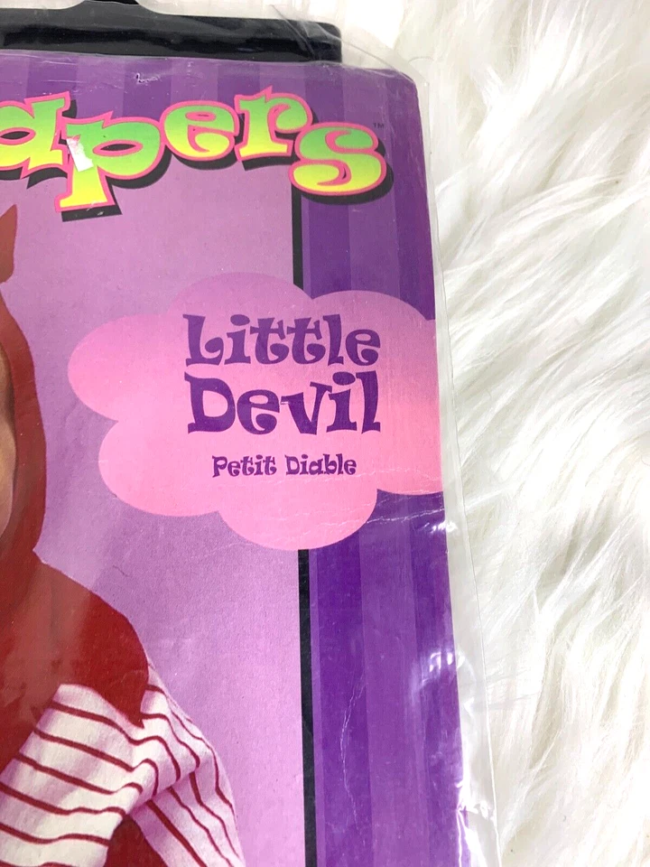 Nueva capa con capucha Tiny Capers Little Devil para bebés talla única Foto 2 de 4