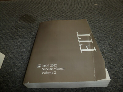 2009-2012 Honda Fit Electrical Body Service Repair Manual 2010 2011 Sport  
