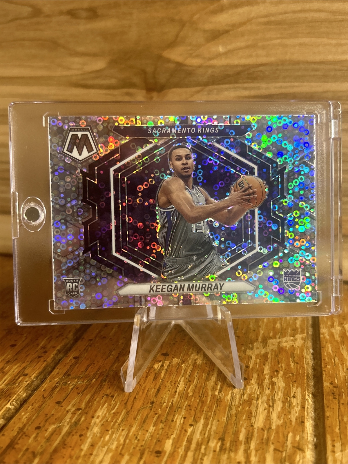 Keegan Murray 2022-23 Panini Mosaic Rookie Rookie Variations Fast Prizm RC #227
