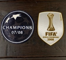 OFFICIAL 2008-09 Manchester United Club World Cup Patch Badge Player Issue CWC