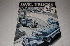 1948 GMC Series 800 Trucks Factory Brochure, Original