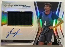 2021-22 Panini Chronicles Certified Draft Picks JALEN GREEN JERSEY AUTO RC 96/99