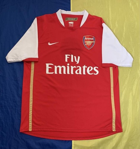 ARSENAL 2006-2008 HOME #7 ROSICKY FOOTBALL SHIRT SOCCER JERSEY NIKE Sz.M - Picture 2 of 15