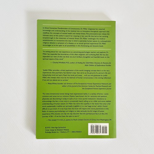 Direct Connection: Transformation of Consciousness by Judith Miller Signed - Picture 2 of 15