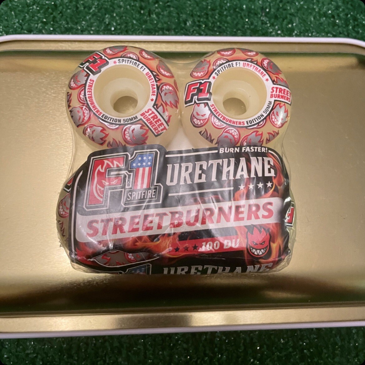 Spitfire Wheels F1 STREET BURNERS NOS 50mm Spitfire RARE F1