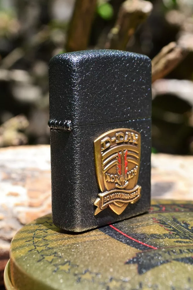 Zippo Lighter - D-Day - Normandy 50th Anniversary 1944 -1994 - Limited Edition