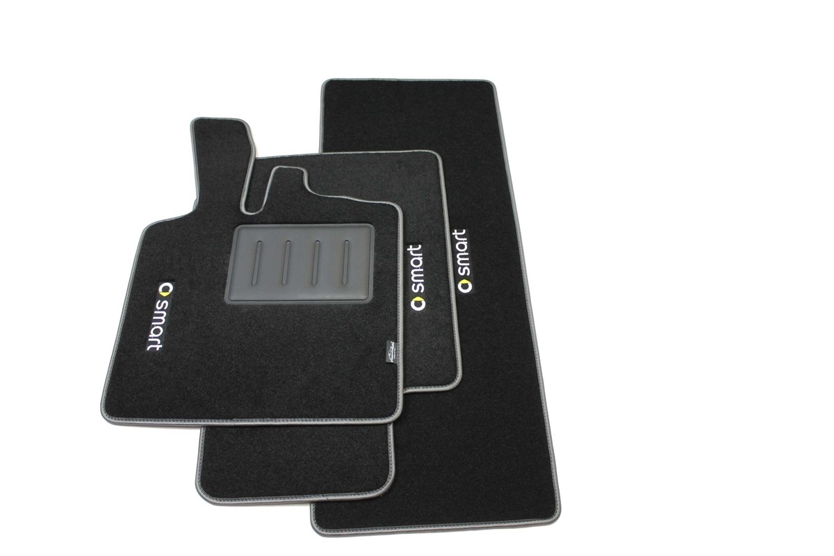 Tappeti Moquette Con Ricami Smart ForTwo W450 Dal 1998-2007 - Foto 13