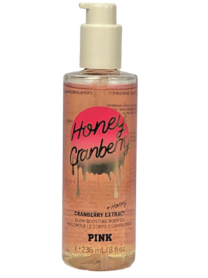 VICTORIAS SECRET PINK HONEY CRANBERRY EXTRACT GLOW BOOSTING BODY