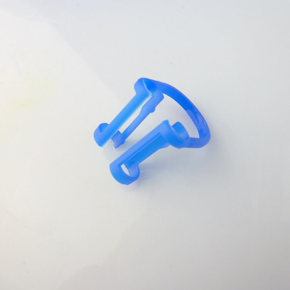 Porta Rotolo Di Cotone Dentale E Dispenser Con Base Antiscivolo (blu