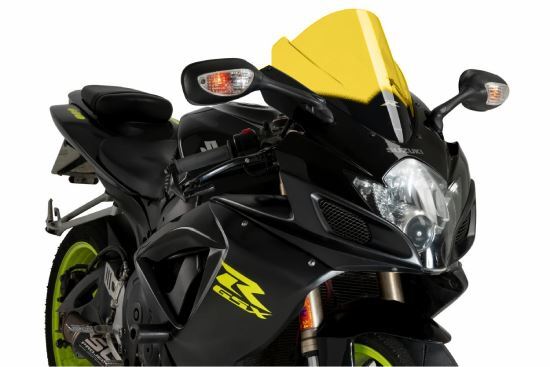 Puig Yellow Racing Screen Suzuki GSX R 750 2006-2007