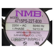 New In Box NMB 4715PS-22T-B30 Axial Fan AC 220V 14/13W