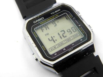 Vintage Herren Casio TC-600 Digitaluhr