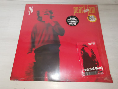 Pearl Jam - Go (12'', Single + Cass)- 1993 UK-Pressing- Originalverschweißt-  M/M