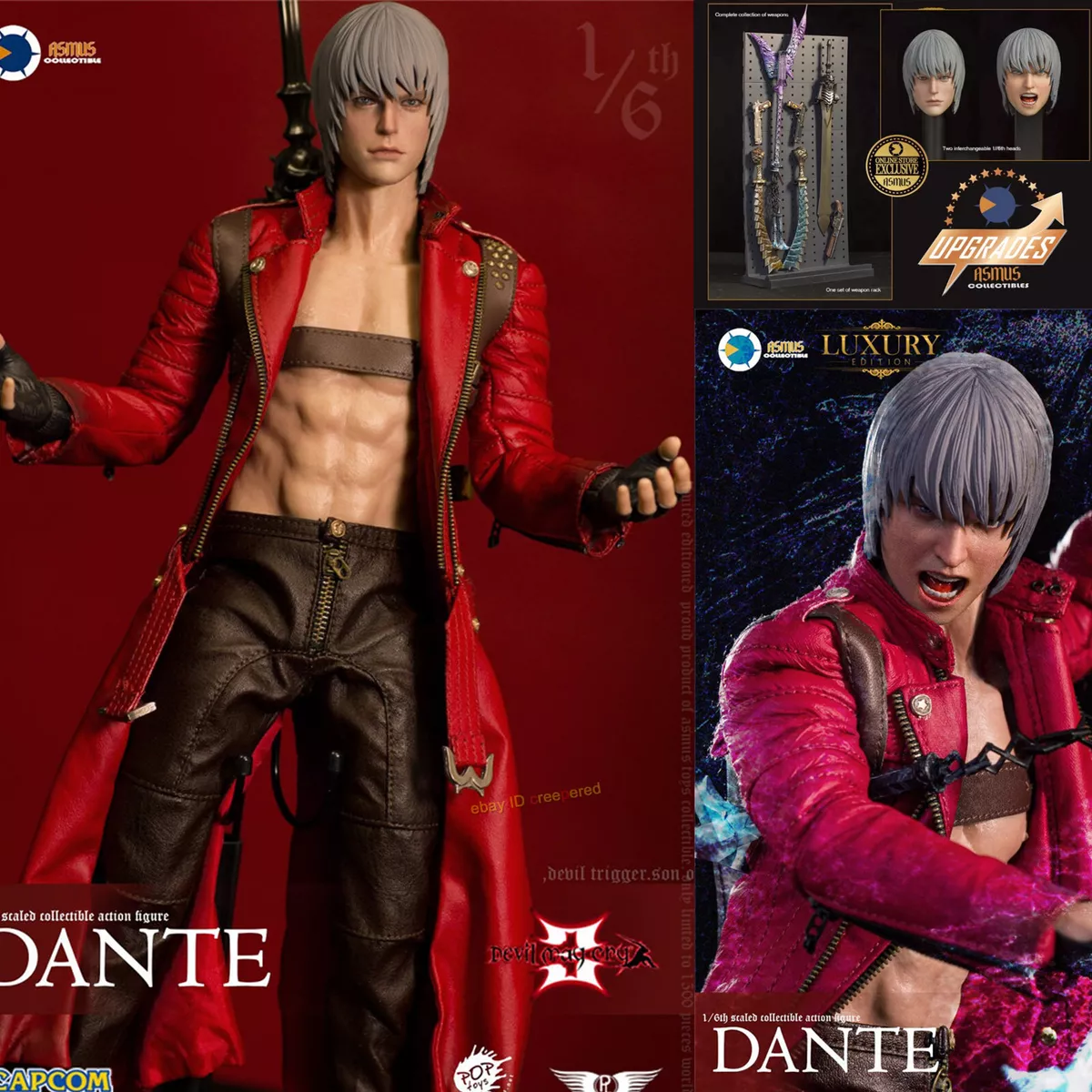 Asmus Toys Devil May Cry III: Dante 1:6 Scale Action Figure