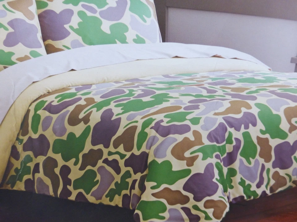 Juego de cama edredón completo, fundas y sábanas Circo Camo Collection 7 piezas nuevo en paquete Foto 4 de 4