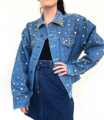 jacket with rhinestones