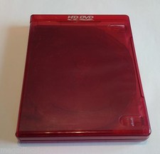 New 1 Viva Elite HD DVD Red Clear Multi 5 Discs Case Box Holder 22mm W Flap