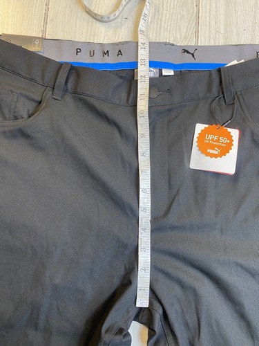 NEW Men's Puma Jackpot 5 Pocket Golf Pants Black 40/32 NWT! - Picture 6 of 11