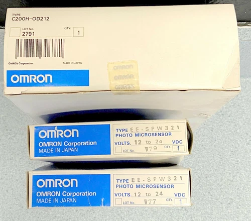 OMRON C200H-OD212 PROGRAMMABLE CONTROLLER + 2x EE-SPW321