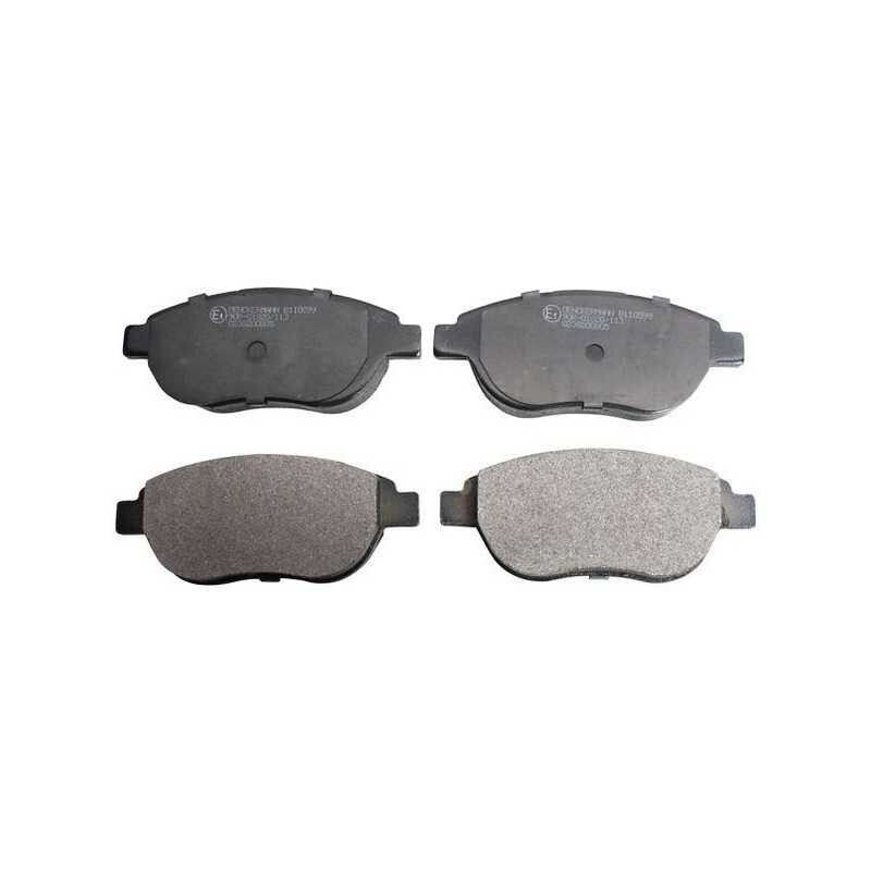 Plaquettes de frein avant silencieuses pour Peugeot 207 et 307