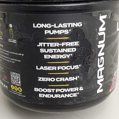 Magnum Limitless X16 Fully-Loaded Pre-Workout 20 Portionen 550g Candy Rocks BB 04/26 - Bild 3 von 7