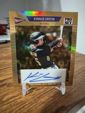 2026 Leaf Pro Set Metal Baseball Konnor Griffin Top Prospect Mini RC Auto #1/1