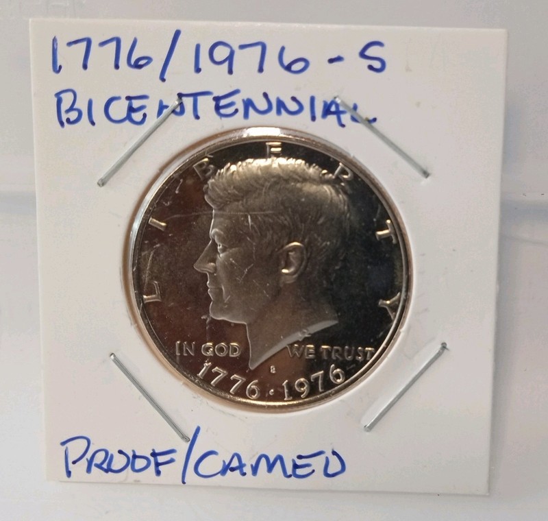 Kennedy 1776-1976 S Bicentennial half dollar Proof/Camed 