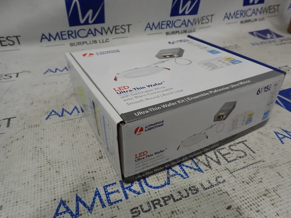 Lithonia Lighting WF6 LED 264T3R 30K40K50K Pila 5 rondas 6" Foto 2 de 4