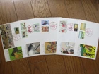 Japan Stamp First Day Cover HORSES IN ART SERIES  5 Covers (馬と文化シリーズ) 1990～1991