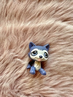 Littlest Pet Shop Husky Dog #1217 - Authentic - Hasbro LPS Hund Sammelfigur