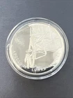Apollo 11 Space Shuttle Proof Coin Sterling Silver Art Round #1418