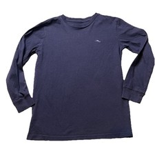 Tommy Bahama Navy Blue Long Sleeve T-Shirt Little Boys Size Medium 10-12