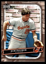 Jim Palmer 2005 Upper Deck Classics #49 Baltimore Orioles FREE SHIP AutographDen