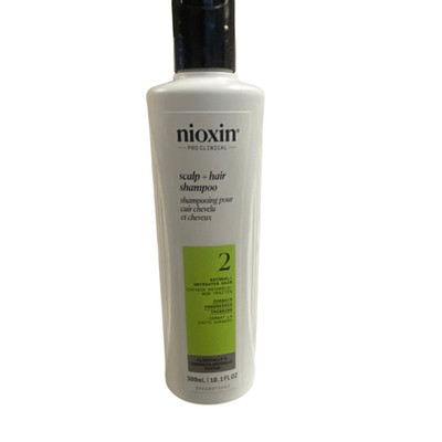 Nioxin Pro Clinical System 2 Scalp + Hair Shampoo 10 fl oz New