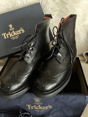 Tricker's EU 40 UK 7  Boots Stephy schwarz.m. ehem UVP 685  