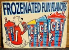 ICEE Bear Frozenated Fun Flavors Vintage Look Tin Sign 13” X 9.25”
