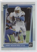 2021 Panini Donruss Optic Rated Rookie Holo Prizm Larry Rountree III #256 0b3