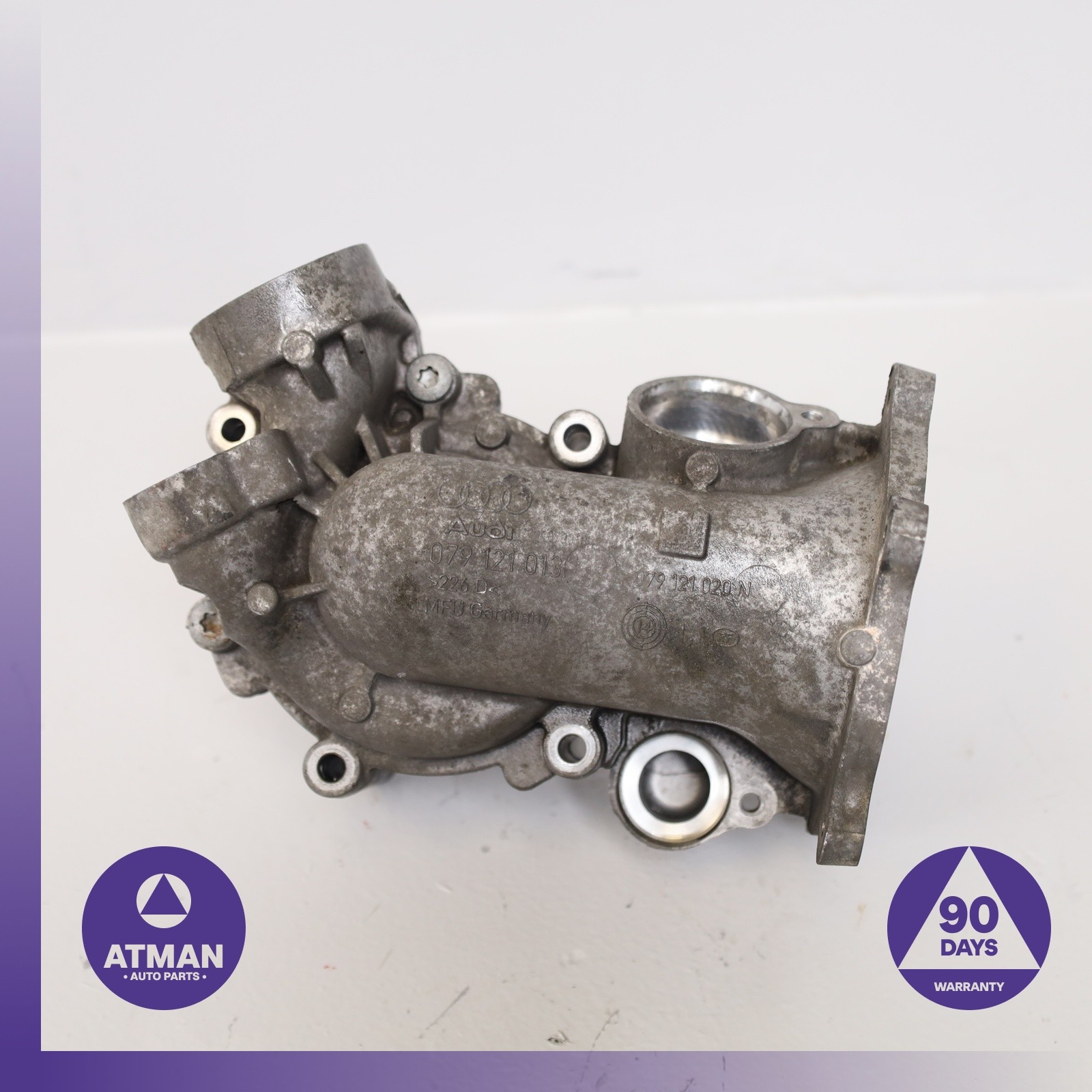 13-18 Audi D4 A8 / Continental GT 4.0L V8 Water Thermostat Housing OEM