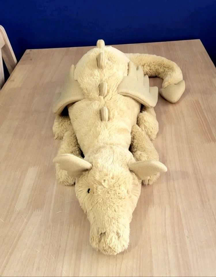 HUGE Golden Jellycat Dragon With Tags - Image 1 of 4