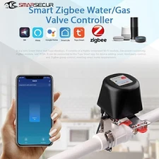 Tuya ZigBee 3.0 Smart Gas Water Valve Controller  APP Remote Control