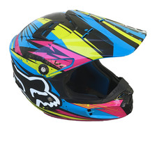 Fox Racing Youth V1 Large Helmet Multi Color ...