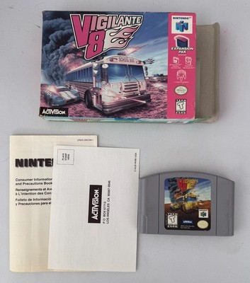 2 N64 Game Lot - Nintendo 64 - Monster Truck Madness 64, Vigilante