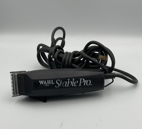 Wahl Stable Pro Horse Body Clippers Black Electric Professional Grooming Tool