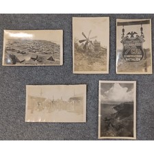 78th Construction Battalion Hdqtrs, Manus Naval Base 5 Vtg Photos Admiralty Is.