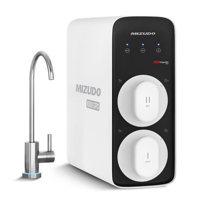 MIZUDO 1000GPD Tankless Reverse Osmosis System,8 Stage Tankless RO Water Filter