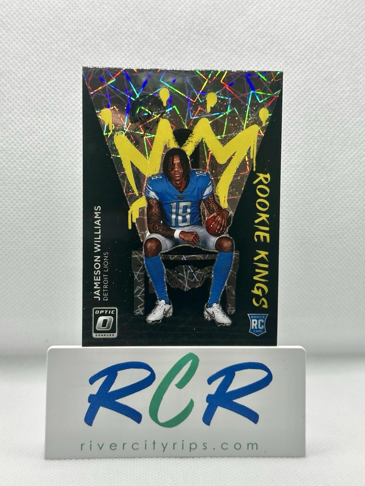 Jameson Williams - 2022 Optic - Rookie Kings RK-13 - Detroit Lions 🦁